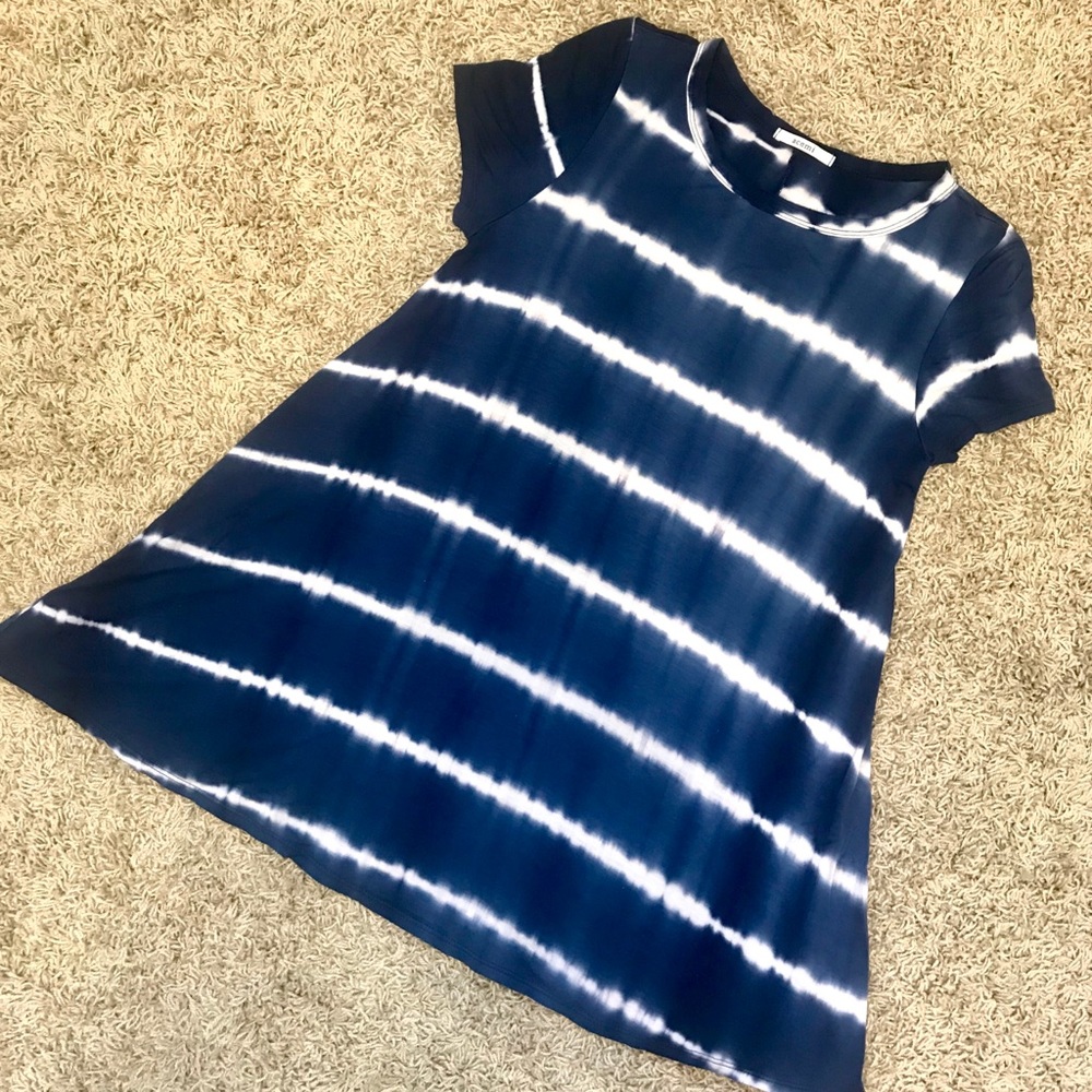 Tie Dye Striped Tunic